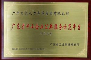 华体会中国集团被认定为2022年广东省中小企业公共服务示范平台