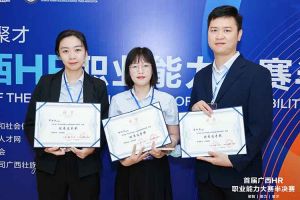 热烈祝贺华体会中国集团选手在首届广西HR职业能力大赛取得优异成绩
